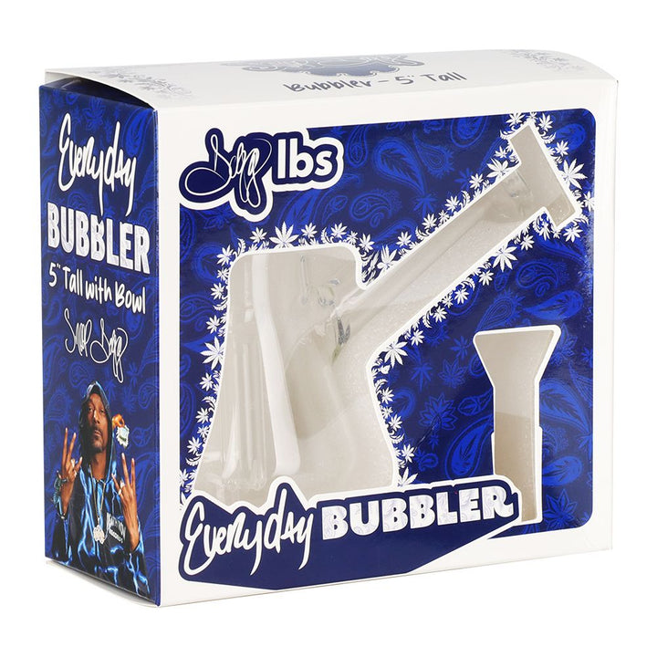 Dogg Lbs Everyday Bubbler Glass Water Pipe - 5" / 14mm F - view 3 | BDDbrands