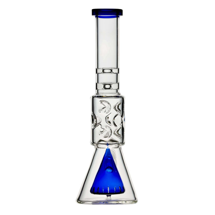 PREMIUM COLOR-ACCENTED BEAKER RIG WITH DEEP SANDBLASTED LUNAR DESIGN - view 9 | BDDbrands