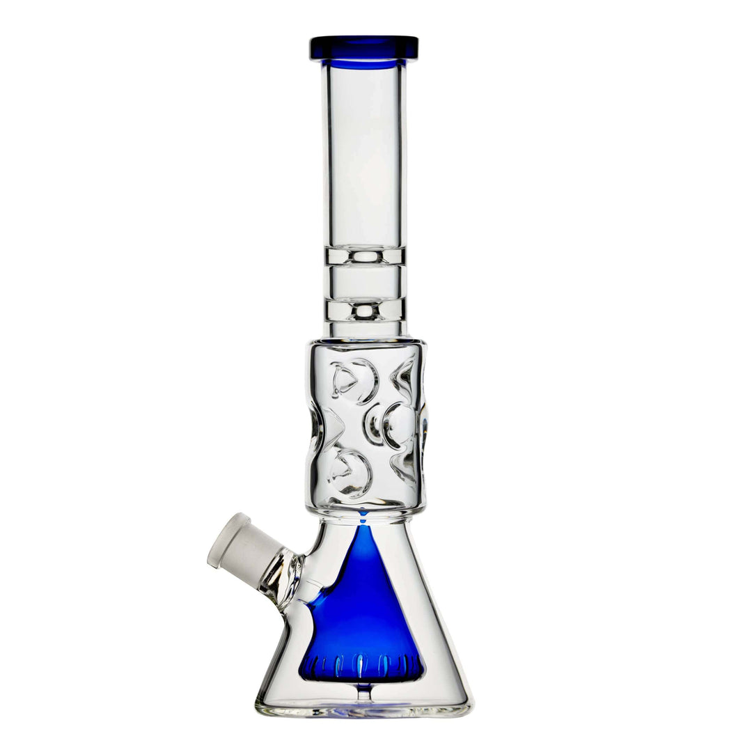 PREMIUM COLOR-ACCENTED BEAKER RIG WITH DEEP SANDBLASTED LUNAR DESIGN - view 8 | BDDbrands