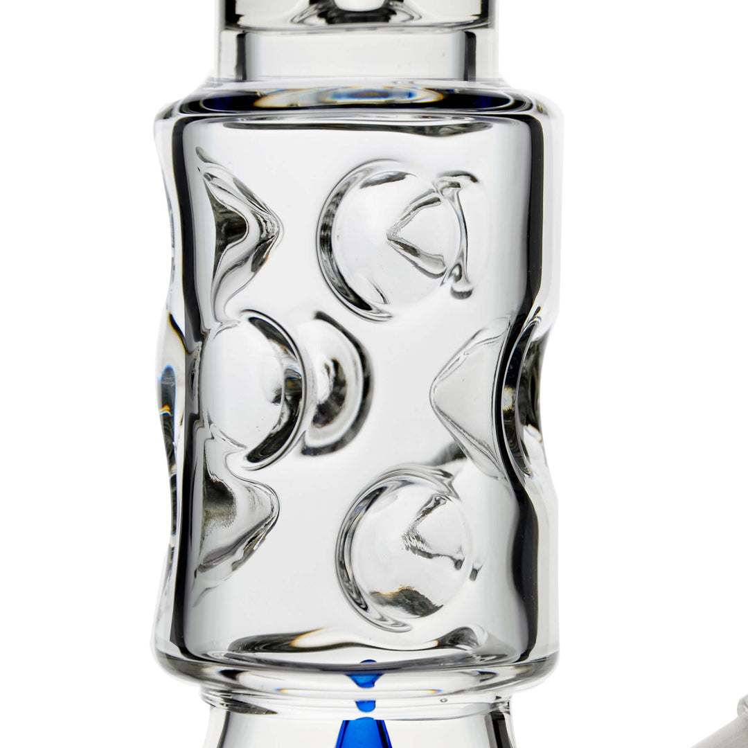 PREMIUM COLOR-ACCENTED BEAKER RIG WITH DEEP SANDBLASTED LUNAR DESIGN - view 3 | BDDbrands