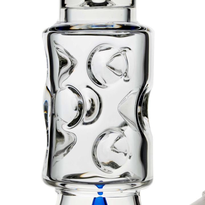 PREMIUM COLOR-ACCENTED BEAKER RIG WITH DEEP SANDBLASTED LUNAR DESIGN - view 3 | BDDbrands