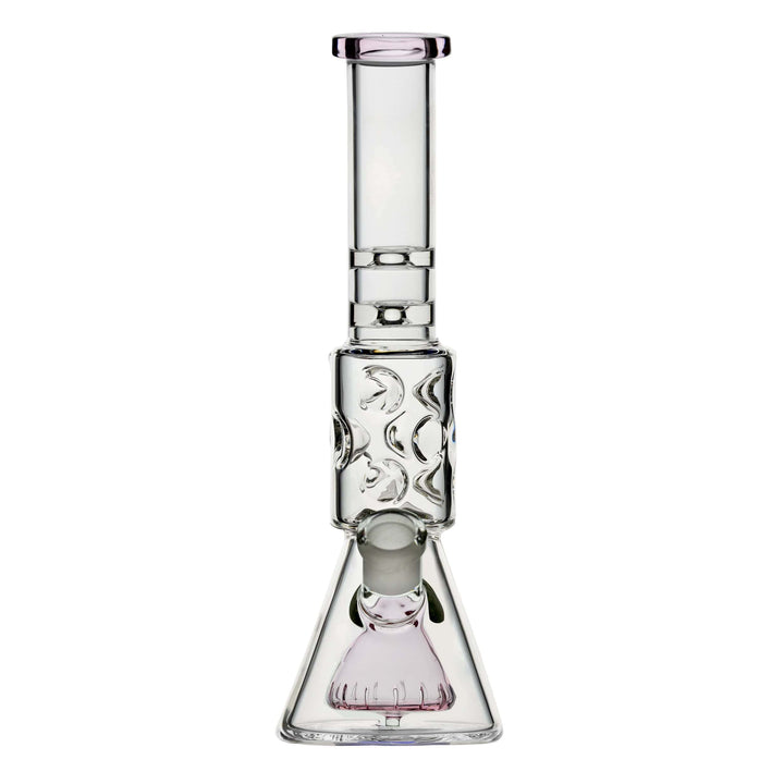 PREMIUM COLOR-ACCENTED BEAKER RIG WITH DEEP SANDBLASTED LUNAR DESIGN - view 20 | BDDbrands