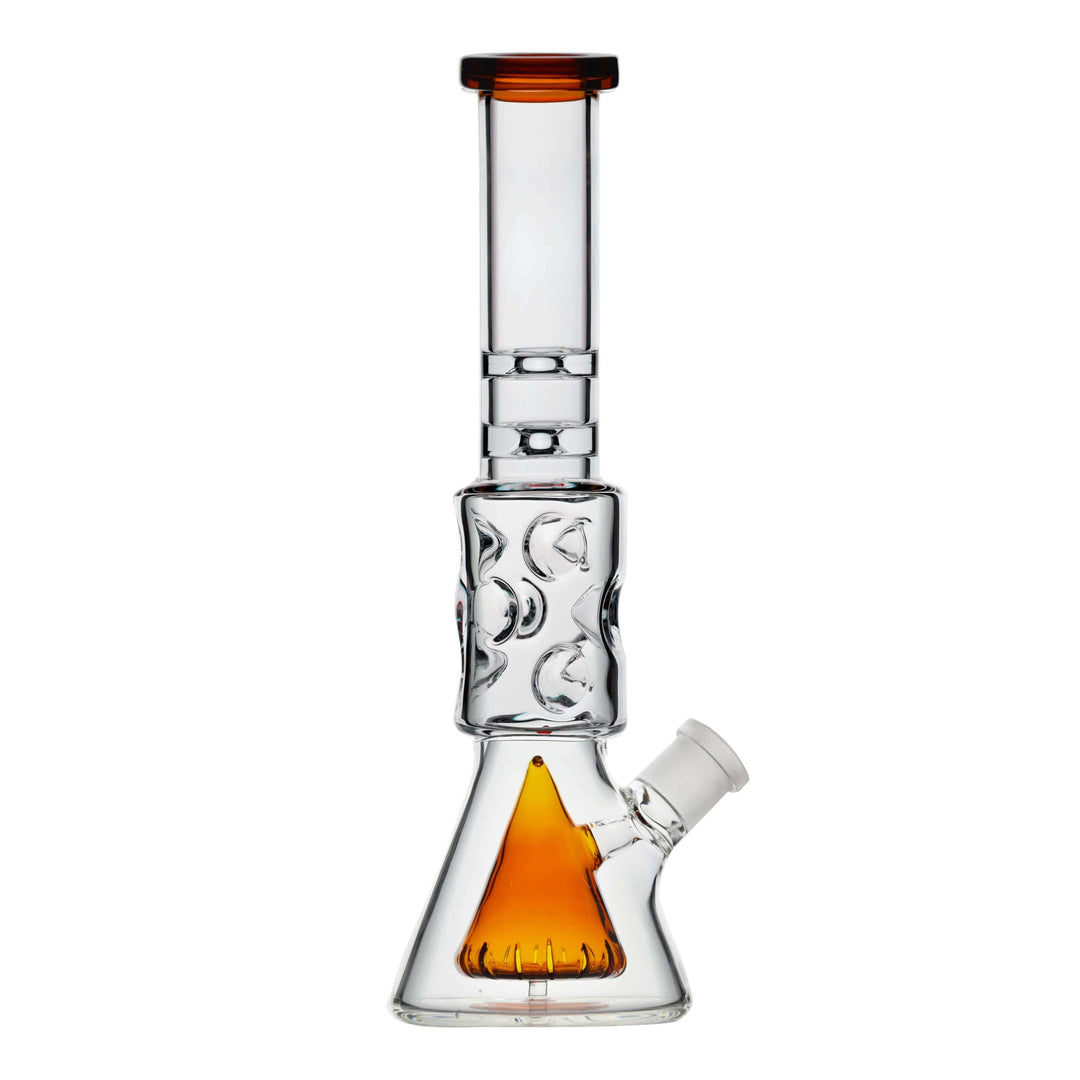 PREMIUM COLOR-ACCENTED BEAKER RIG WITH DEEP SANDBLASTED LUNAR DESIGN - view 5 | BDDbrands