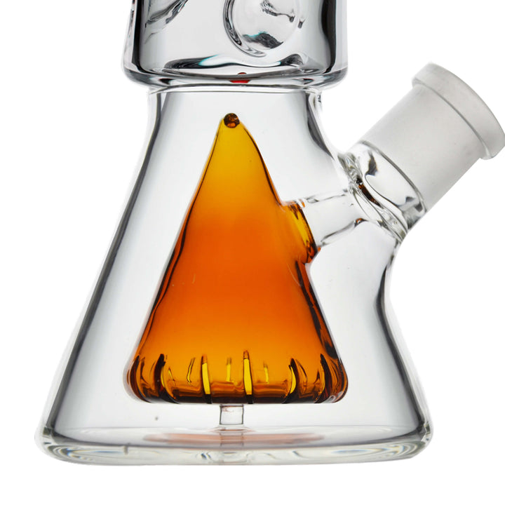 PREMIUM COLOR-ACCENTED BEAKER RIG WITH DEEP SANDBLASTED LUNAR DESIGN - view 2 | BDDbrands