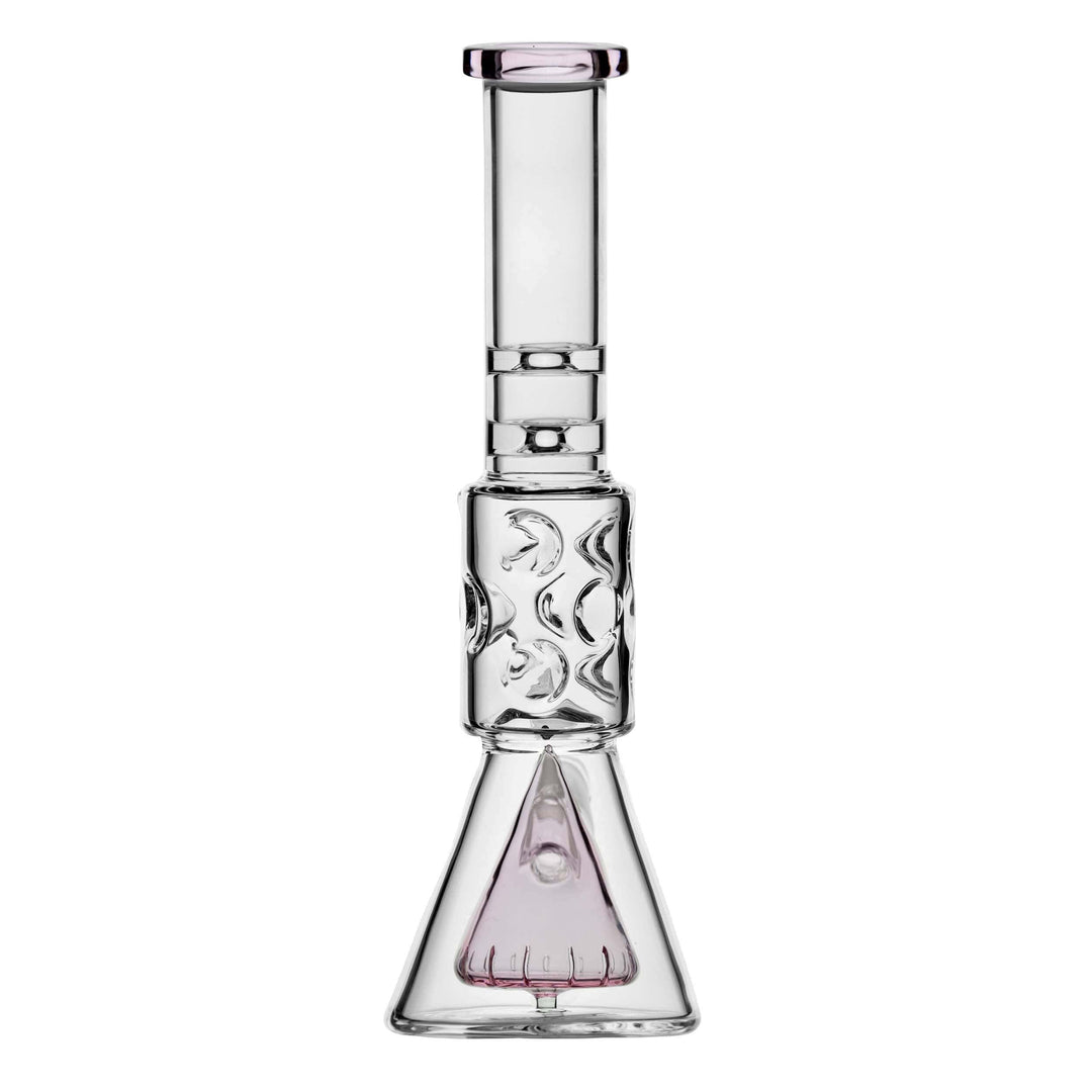 PREMIUM COLOR-ACCENTED BEAKER RIG WITH DEEP SANDBLASTED LUNAR DESIGN - view 19 | BDDbrands