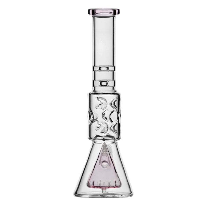 PREMIUM COLOR-ACCENTED BEAKER RIG WITH DEEP SANDBLASTED LUNAR DESIGN - view 19 | BDDbrands