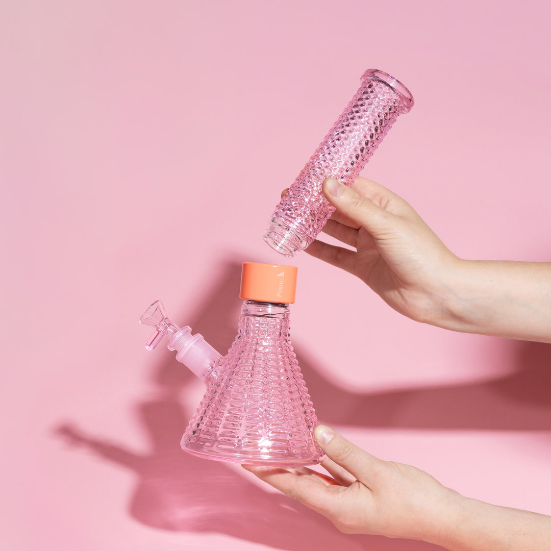 Jane West x Prism Modular Water Pipe | Pink
