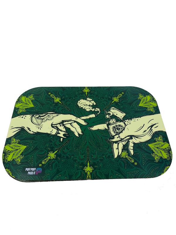 Puff Puff Pass It - Metal Tray: Keep On Rolling!