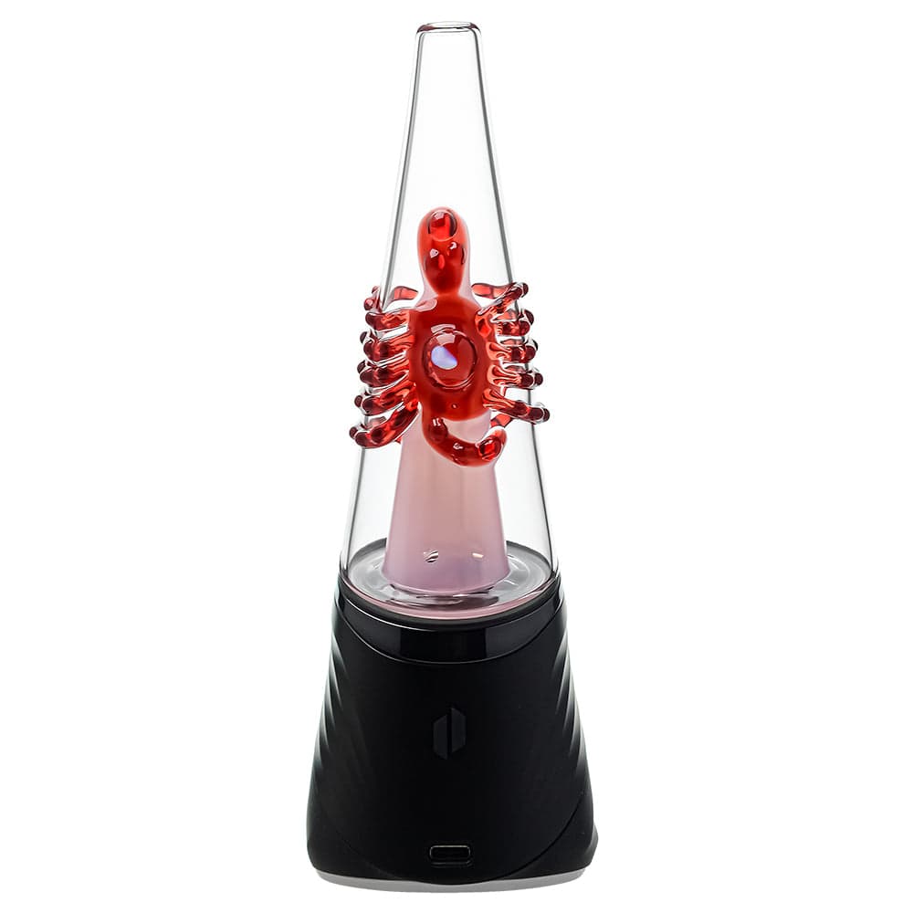 PUFFCO PRO PEAK GLASS ATTACHMENT WITH OPAL EYE OCTOPUS