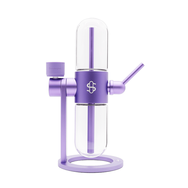 Stündenglass Gravity Infuser - Violet Purple | 360° Gravity Hookah