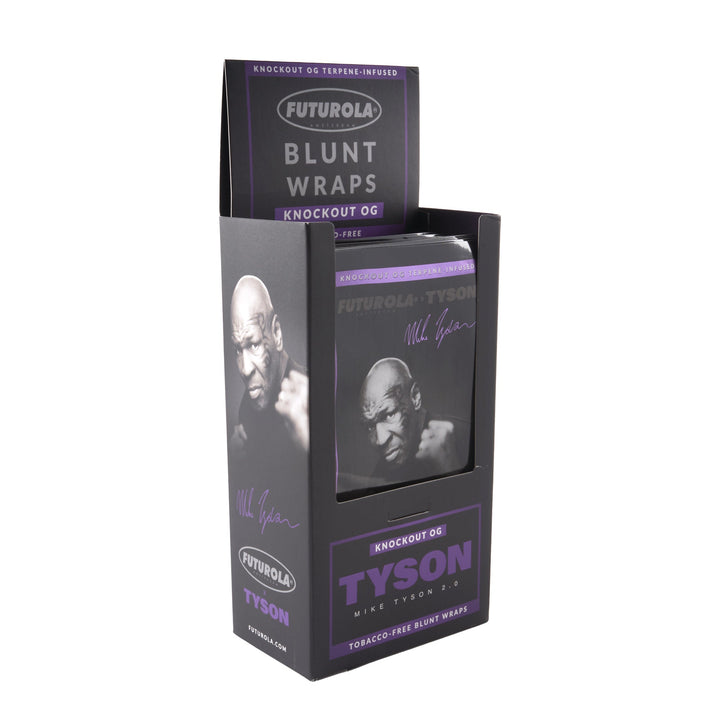 Futurola x Tyson 2.0 Terpene-Infused Blunt Wraps – 25ct