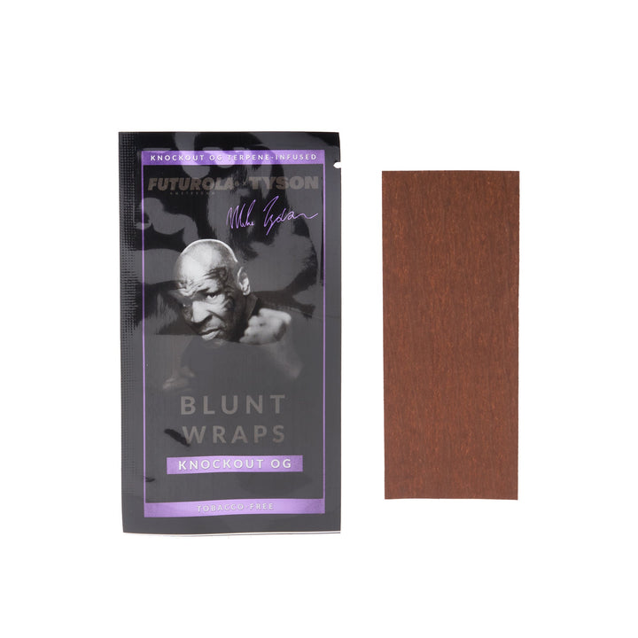 Futurola x Tyson 2.0 Terpene-Infused Blunt Wraps – 25ct