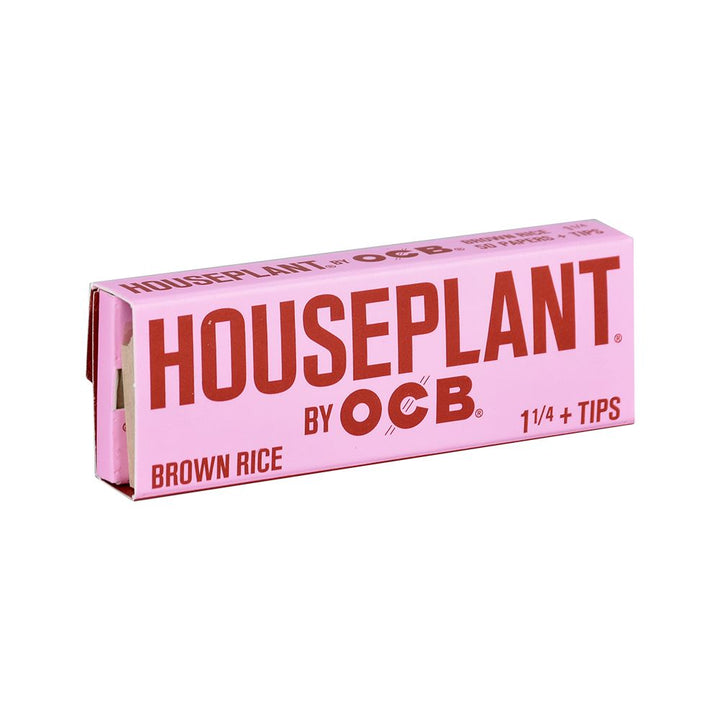 Houseplant by OCB Rolling Papers + Tips - Brown Rice /50pc/ 1 1/4"
