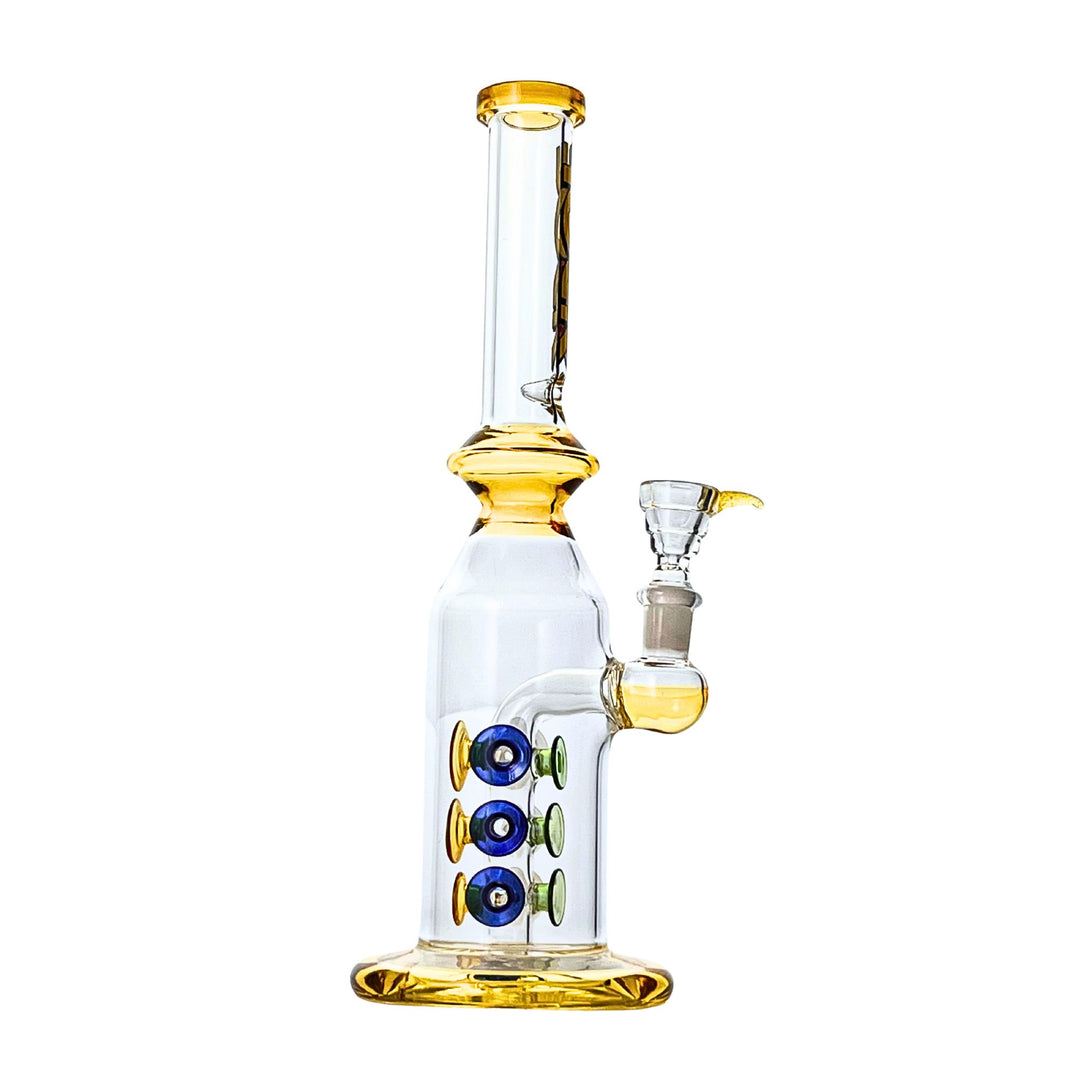 Rock Glass Triple-Pulse 12" Waterpipe