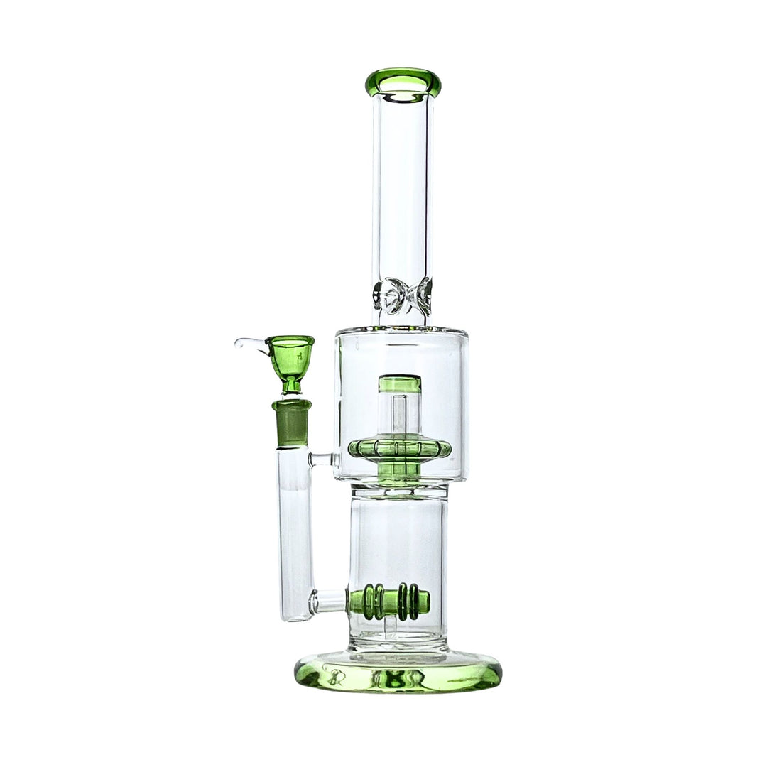 Twin-Pulse 12" Dual-Stage Percolator Bong - view 3 | BDDbrands