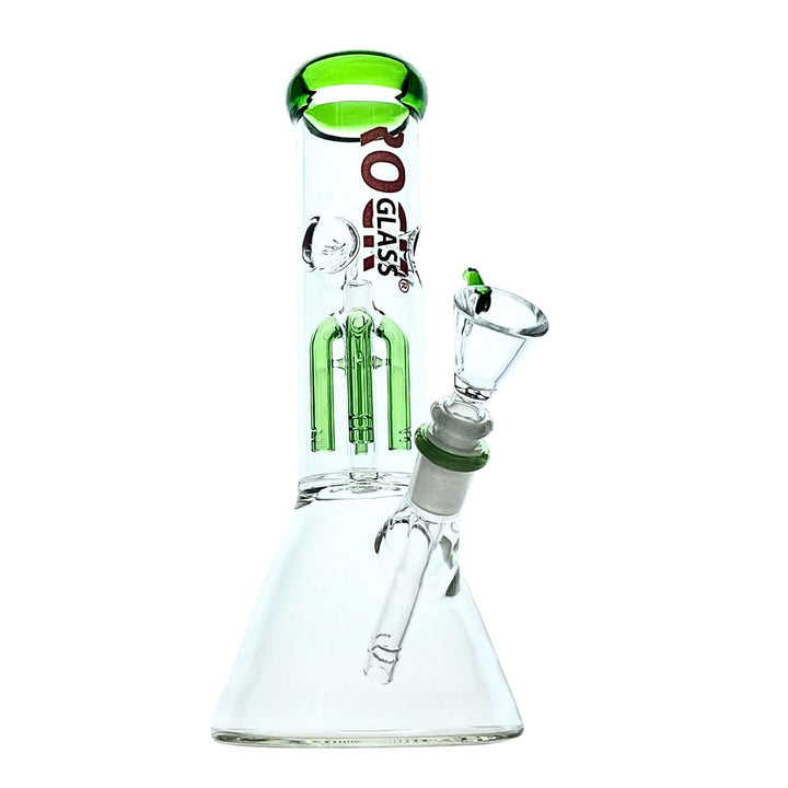 Rock Glass Arctic Timber 10" Tree Perc Beaker Bong