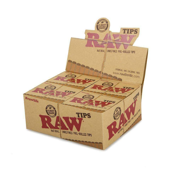 Raw Pre-Rolled Tips - 20ct