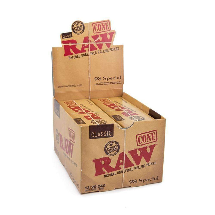 RAW Classic 98 Special Cones - 12ct