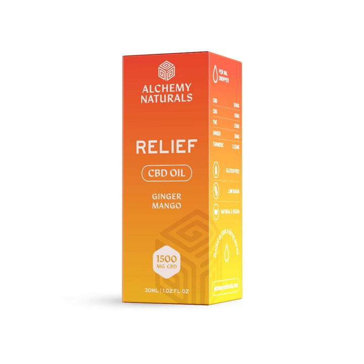 Alchemy Naturals Relief CBD Oil - 1500mg