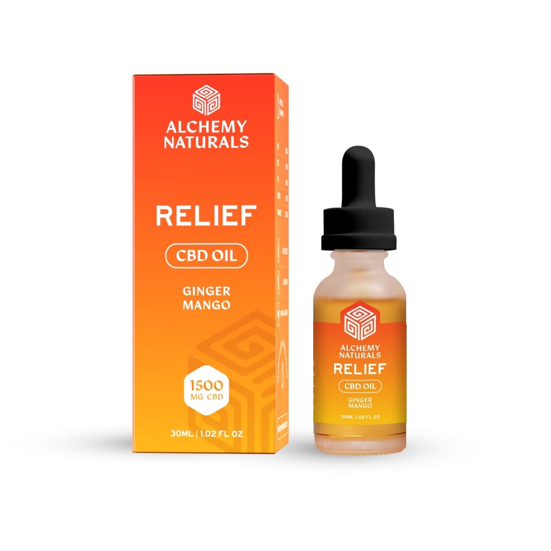 Alchemy Naturals Relief CBD Oil - 1500mg