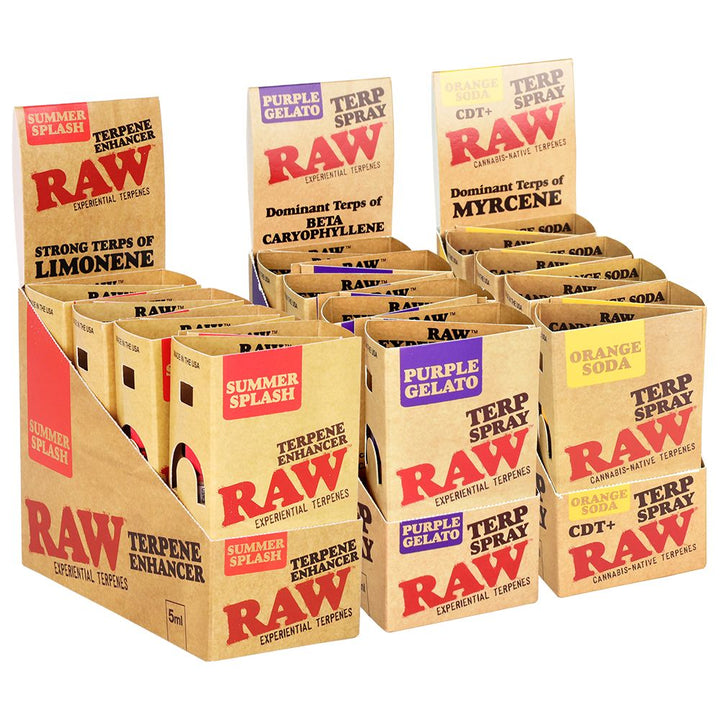 RAW CDT+ Terp Spray | 5ml | 8pc Display