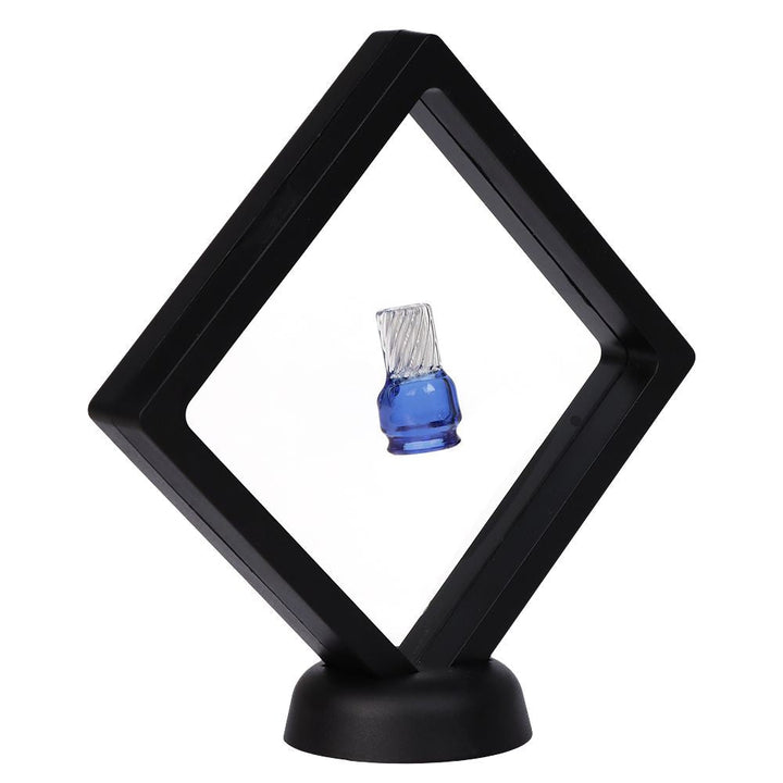 Pulsar Vortex Glass Mouthpiece Attachement for Puffco Pivot w/ Display Stand - Colors Vary - view 2 | BDDbrands