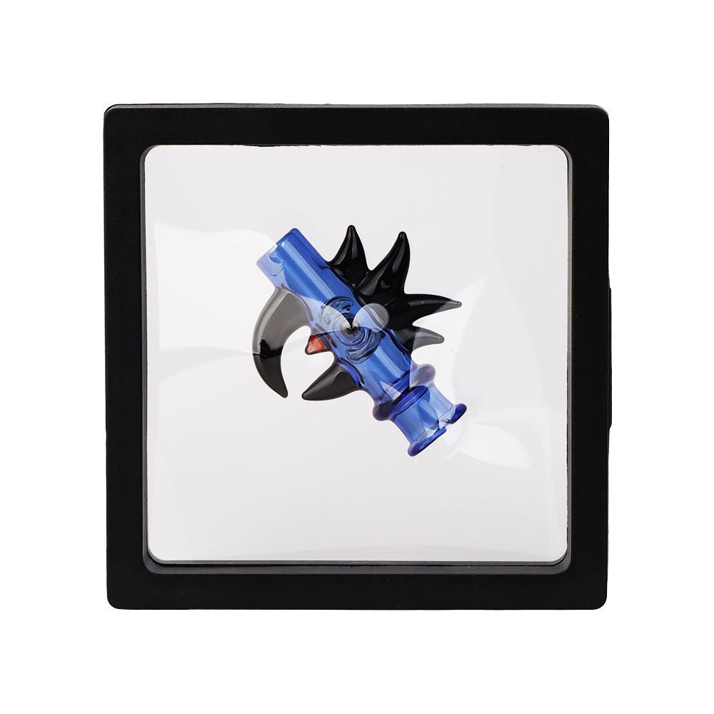 Pulsar Cockatoo Glass Mouthpeice Attachment for Puffco Pivot w/ Display Stand - Colors Vary - view 4 | BDDbrands
