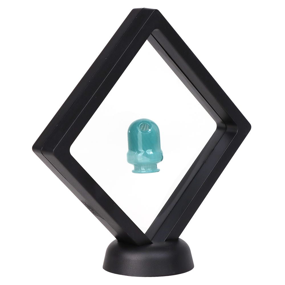 Pulsar Round Tip Glass Mouthpeice Attachment for Puffco Pivot w/ Display Stand - Colors Vary - view 2 | BDDbrands