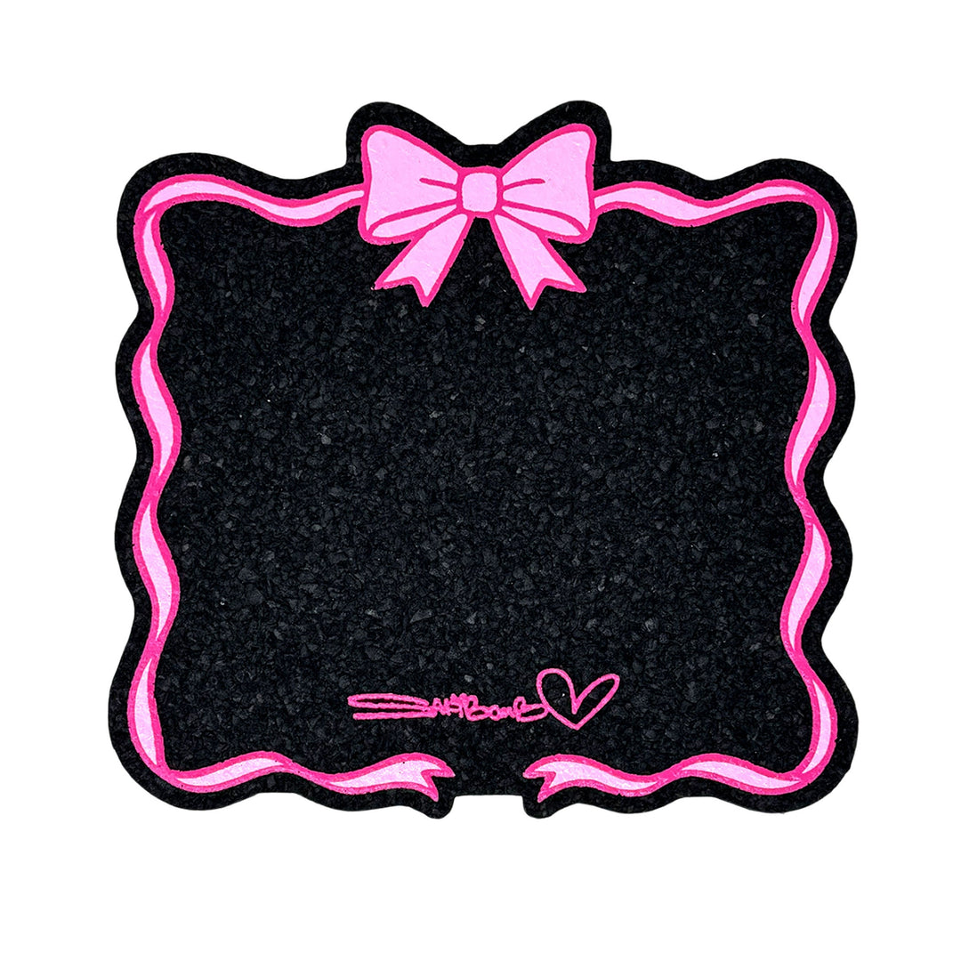 Moodmats - Pink Ribbon Frame
