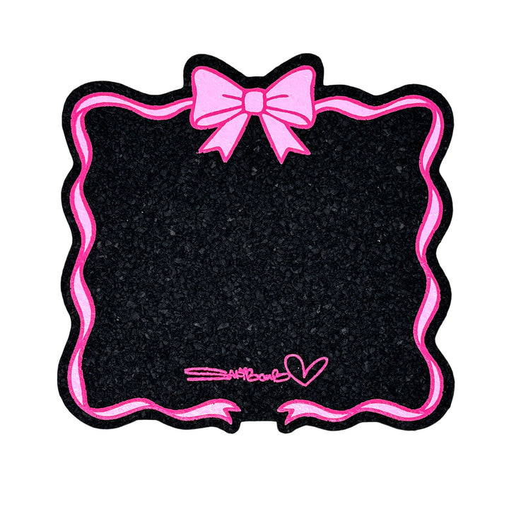 Moodmats - Pink Ribbon Frame