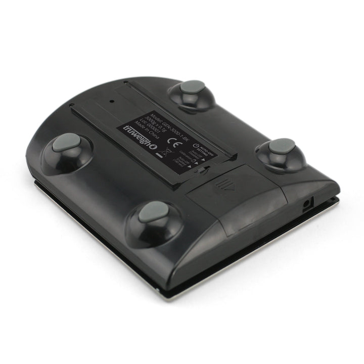 Truweigh General Compact Bench Scale - 3000g x 0.1g - Black