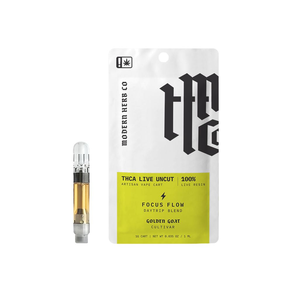 Modern Herb Co Live Resin Uncut THCA Cartridge | 1g