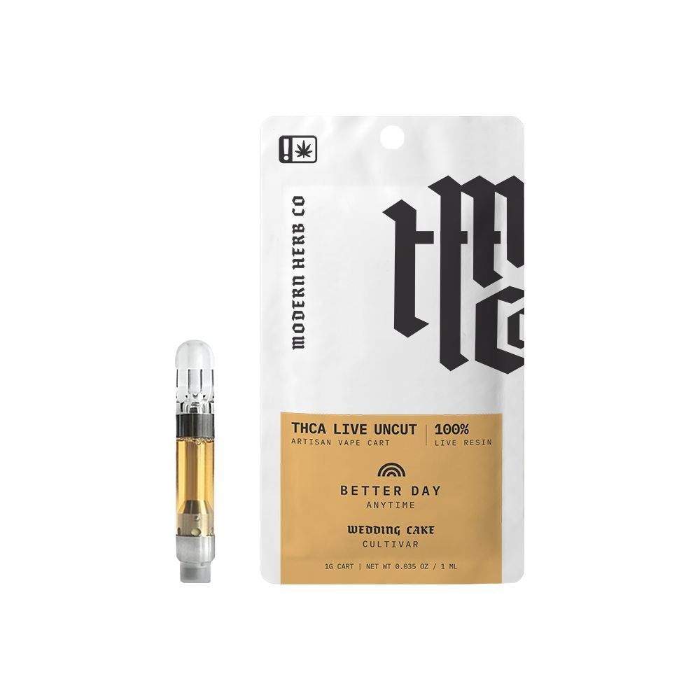 Modern Herb Co Live Resin Uncut THCA Cartridge | 1g