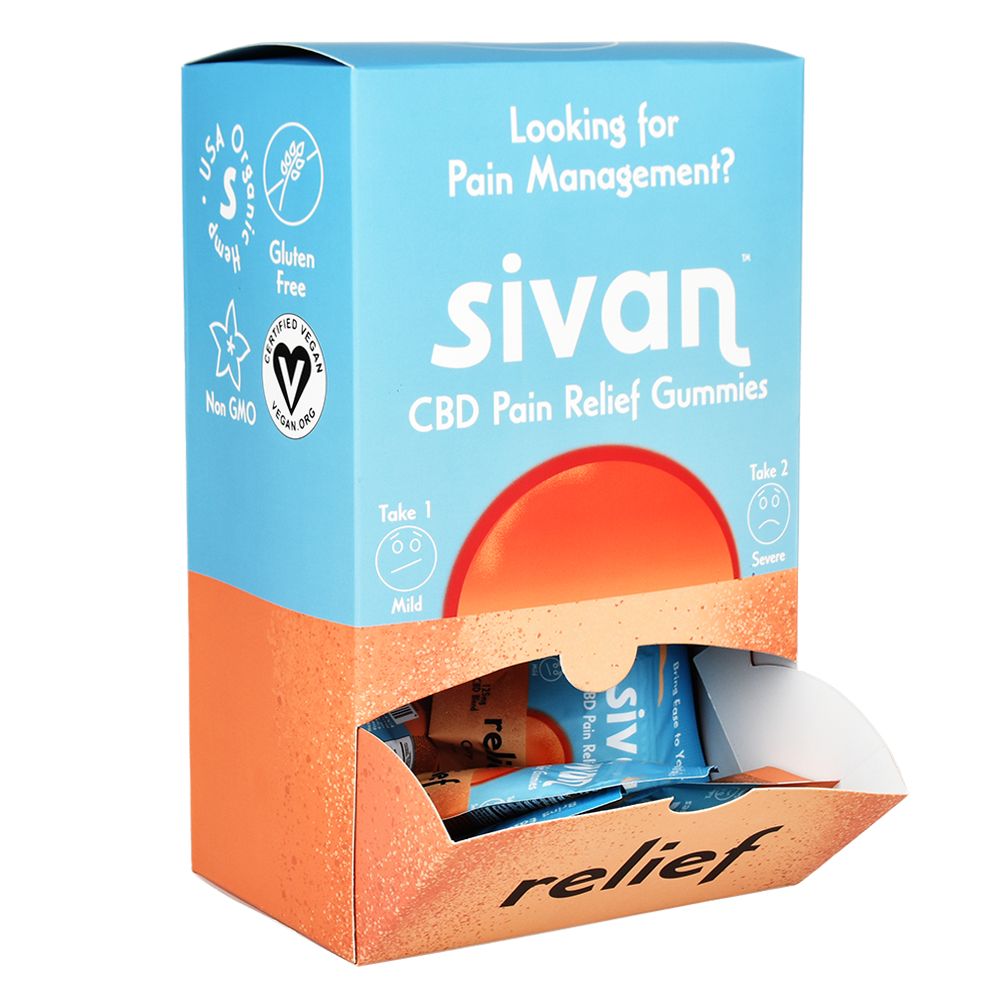 Sivan CBD Blend Gummies | 625mg | 5pc | 10pk Display