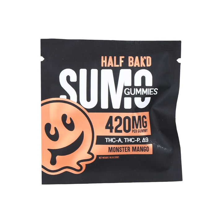 Half Bak'd Sumo THCA, THCP & D8 Gummies | 840mg | 2pc | 30pk Display