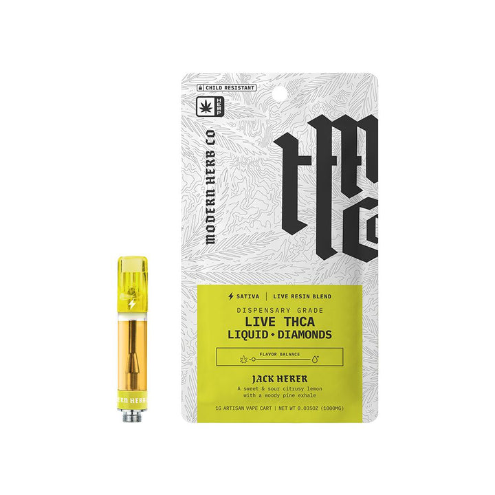 12CT DISPLAY - Modern Herb Co Liquid Diamonds THCA Cartridge - 1g