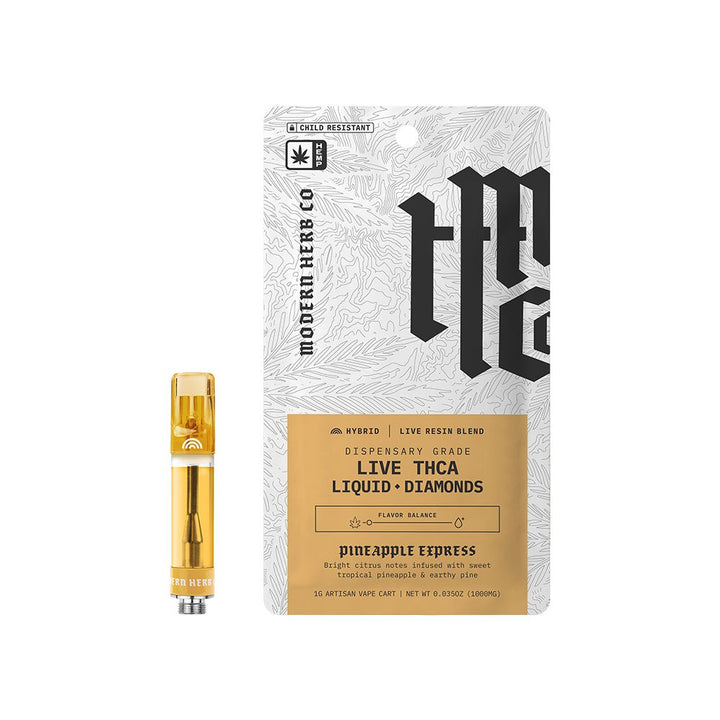 12CT DISPLAY - Modern Herb Co Liquid Diamonds THCA Cartridge - 1g