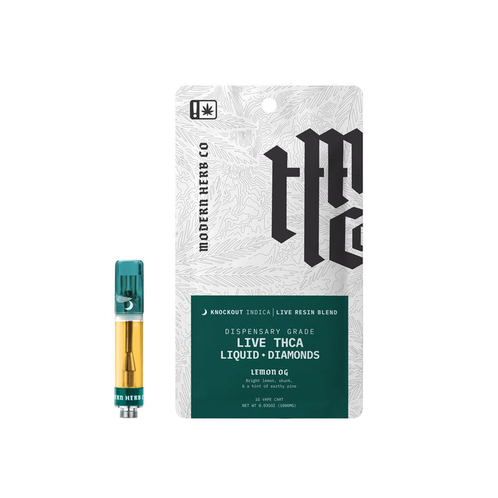 12CT DISPLAY - Modern Herb Co Liquid Diamonds THCA Cartridge - 1g