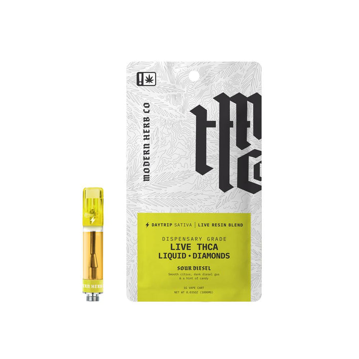 12CT DISPLAY - Modern Herb Co Liquid Diamonds THCA Cartridge - 1g