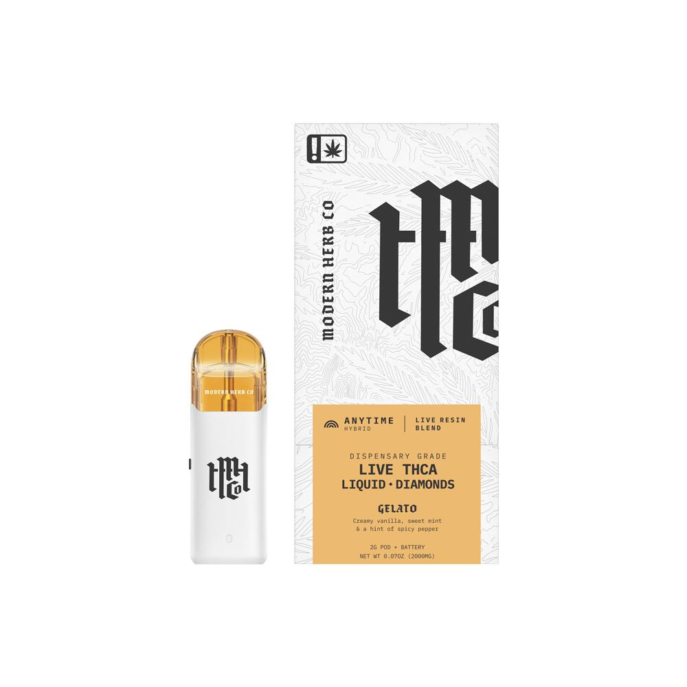 6CT DISPLAY - Modern Herb Co Liquid Diamonds THCA Pod Starter Kit - 2g