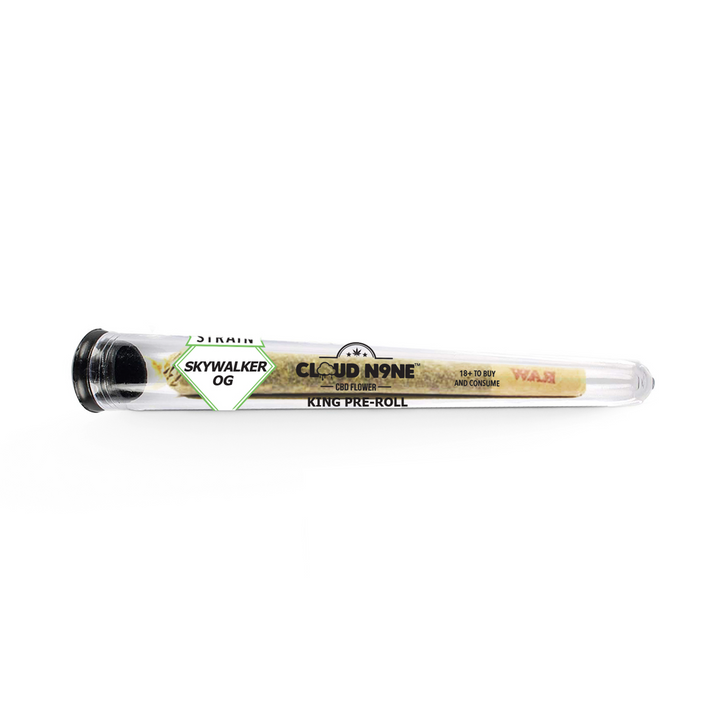 Cloud N9ne CBD Flower: Pre-Roll - Strain: SkyWalker OG (Indoor)