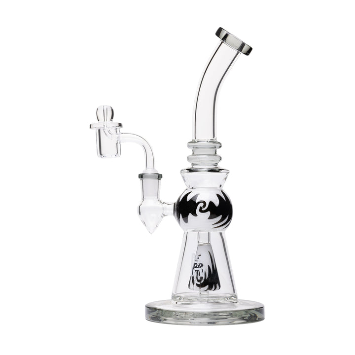 Human Grade 10" Mini Gumball Rig Glass Water Pipe