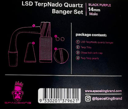 Space King Fully Fused LSD TerpNado (Black Purple)