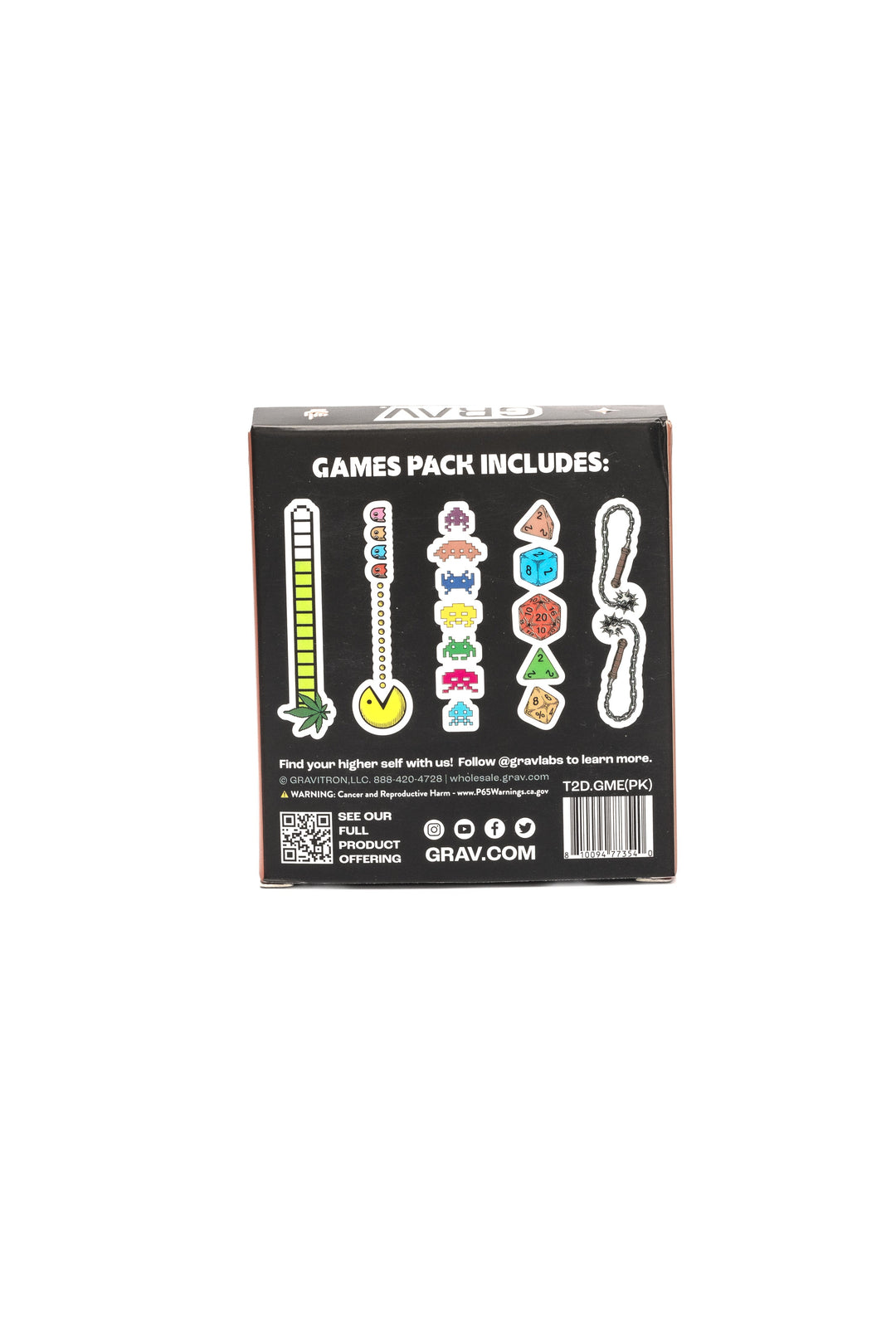 GRAV® Graphic Tasters, 12mm 5-Pack