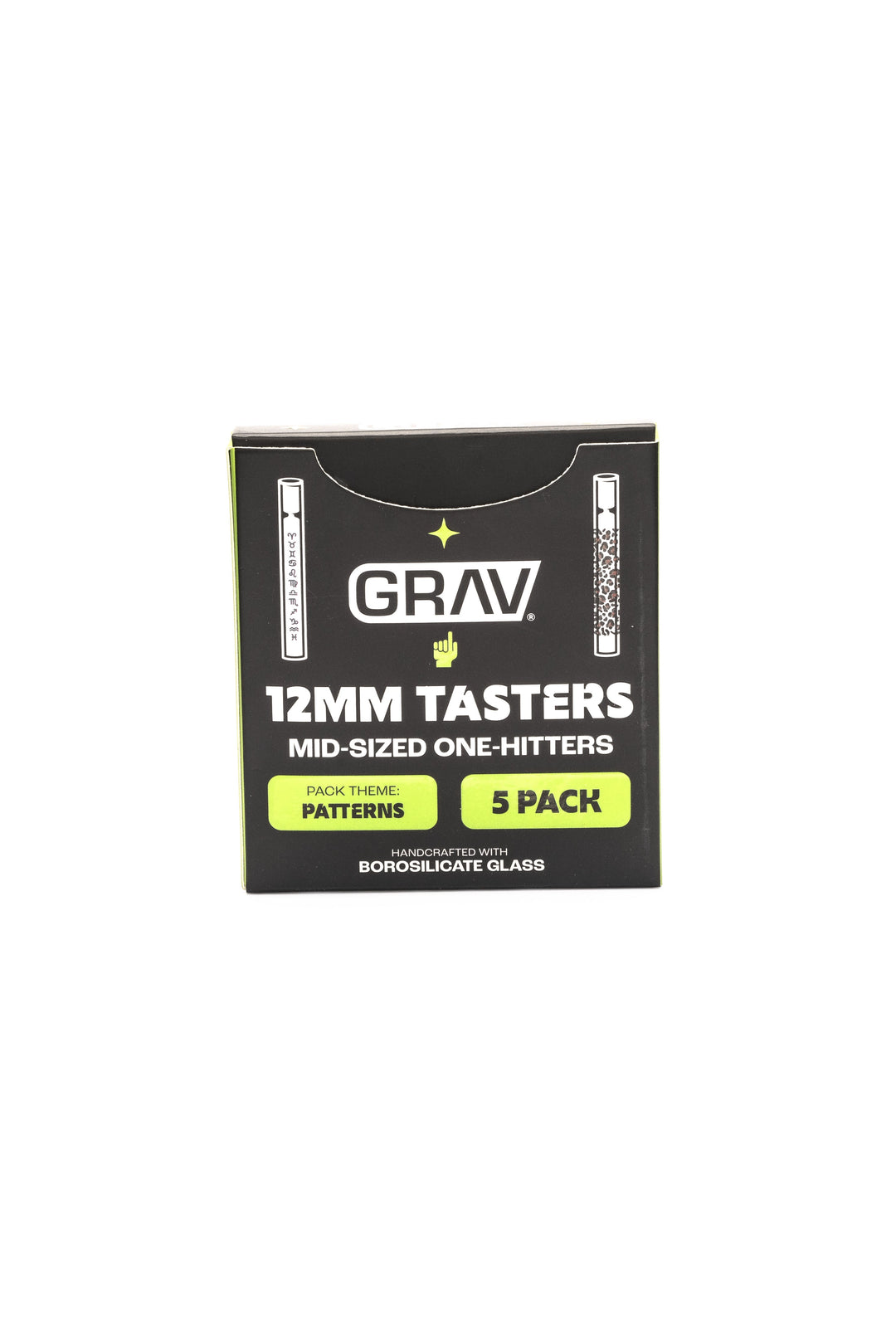 GRAV® Graphic Tasters, 12mm 5-Pack