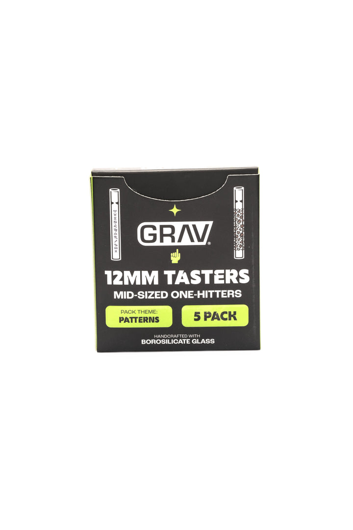 GRAV® Graphic Tasters, 12mm 5-Pack