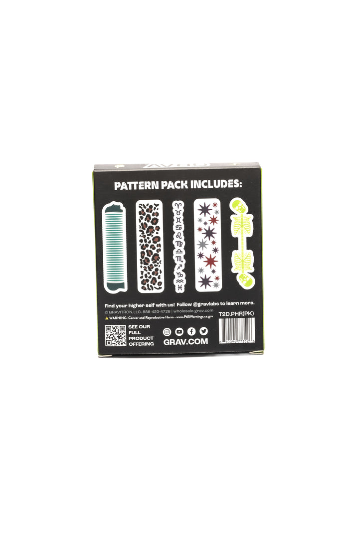 GRAV® Graphic Tasters, 12mm 5-Pack