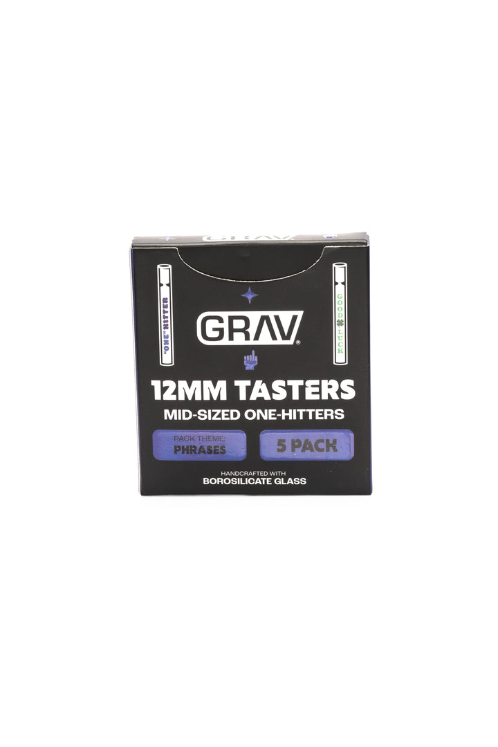 GRAV® Graphic Tasters, 12mm 5-Pack