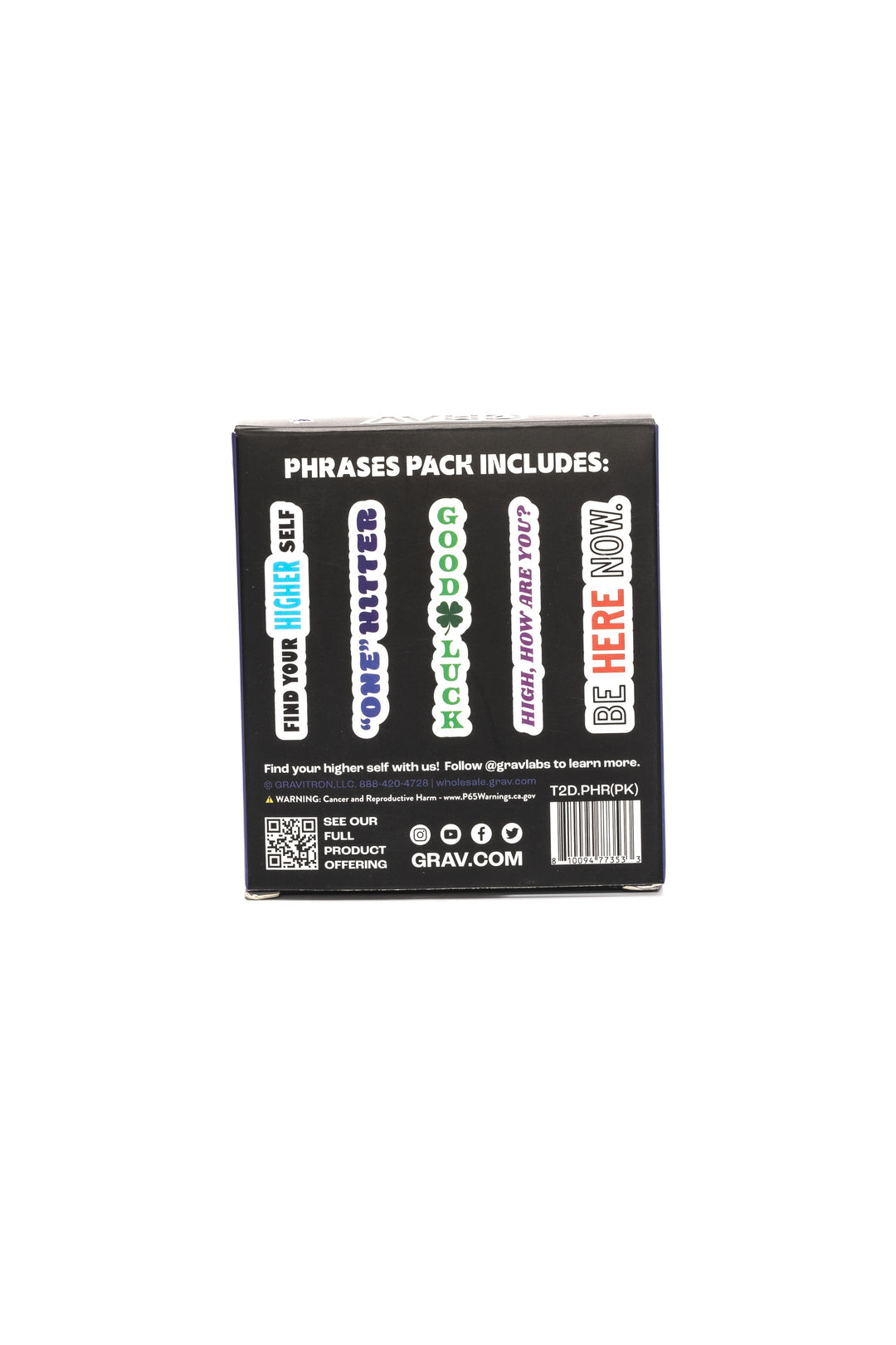 GRAV® Graphic Tasters, 12mm 5-Pack
