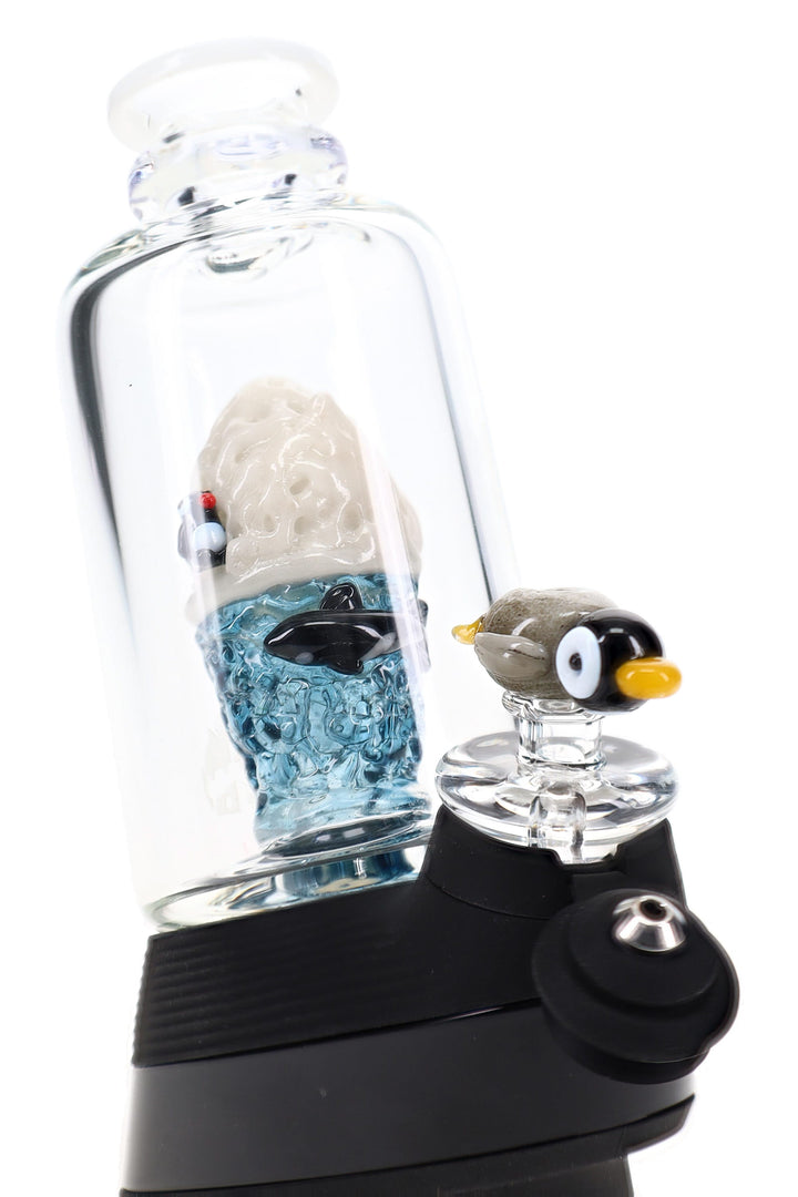Empire Glassworks “Avenge the Arctic” Peak Attachment – UV Reactive – US-Made